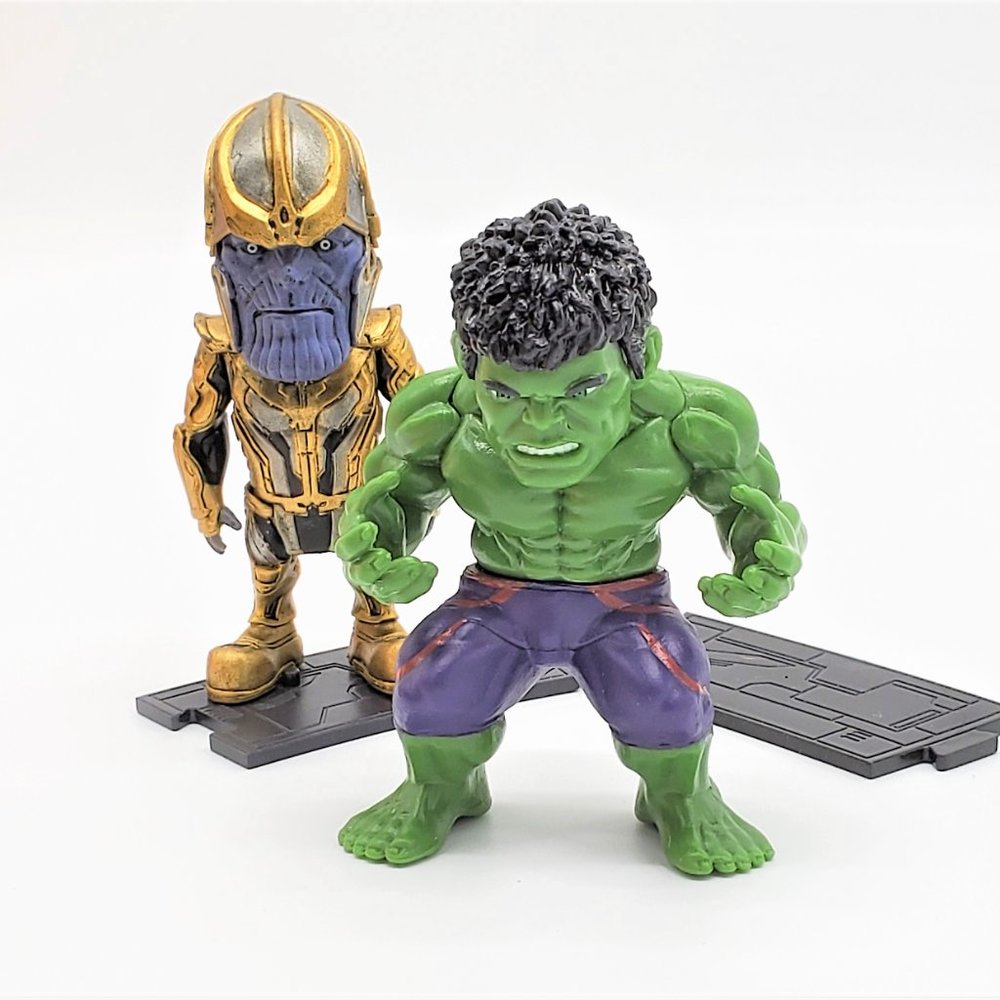 Hulk and Thanos Mini Figures